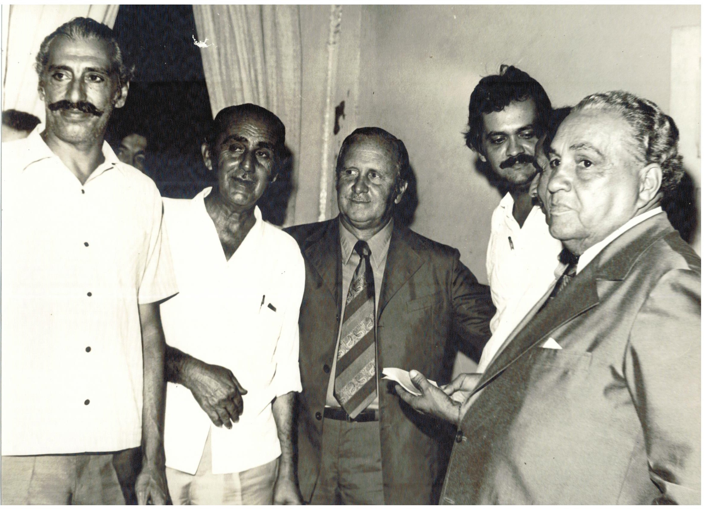 Dep. Alberto Dauaire, Manoel Martins, Severino Veloso